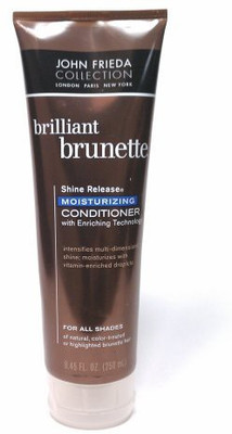

John Frieda Collection Brilliant Brunette Shine Release Moisturizing Conditioner with Enriching Technology for All Shades 8.45 Oz. (1 Bottle)(250 ml)