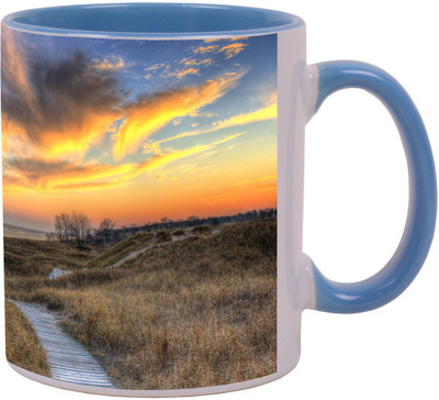 

Arkist dusk over the dunes Ceramic Mug(340 ml), Multicolor