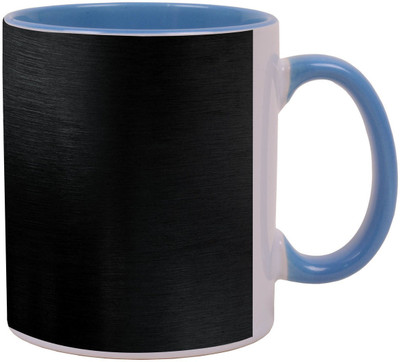 

Arkist black metal texture Ceramic Mug(340 ml), Multicolor