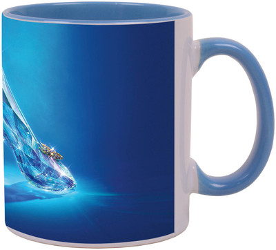 Arkist cinderella lost shoe Ceramic Mug(340 ml), Multicolor