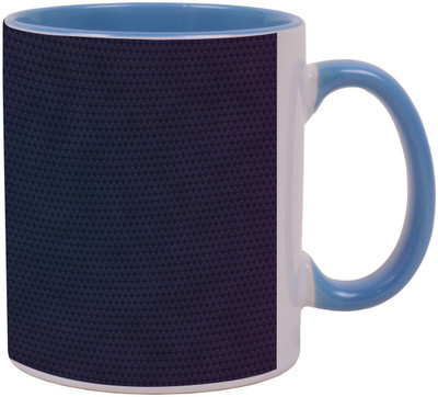 

Arkist dark diamond texture Ceramic Mug(340 ml), Multicolor