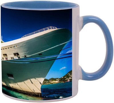 

Arkist cruise ship 3 Ceramic Mug(340 ml), Multicolor