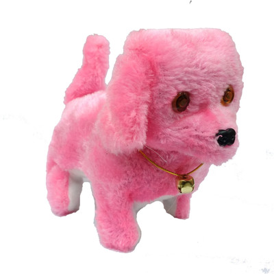 

Jamboree Walking Barking Tail Wagging Puppy Dog Kids Fun Toys(Pink)