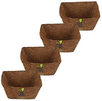 

One Feet Farm Coir Tray Plant Container Set(Wood)