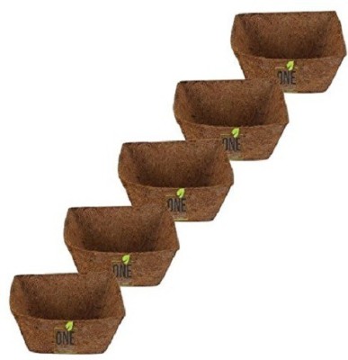 

One Feet Farm Coir Tray Plant Container Set(Wood)