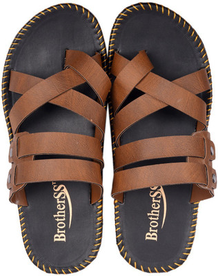 

Brotherss Men Tan Flats