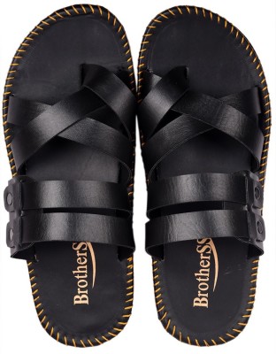 

Brotherss Men Black Sandals