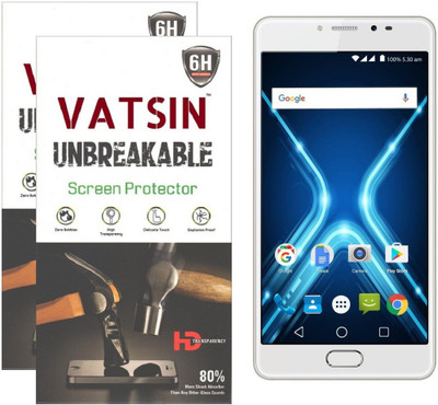 

Vatsin Impossible Screen Guard for Panasonic Eluga Ray X(Pack of 2), Transparent