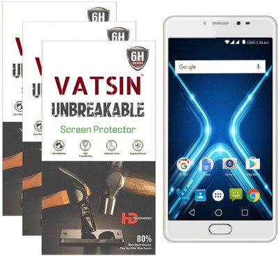 

Vatsin Impossible Screen Guard for Panasonic Eluga Ray X(Pack of 3), Transparent