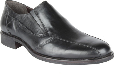 

Salt N Pepper 15-230 Mix Black Slip On Shoes For Men(Black