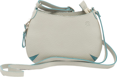 

Walletsnbags Girls Casual Beige Leatherette Sling Bag