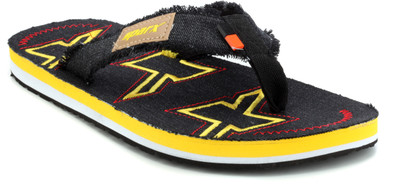 

Sparx SFG-2073 Slippers, Black yellow