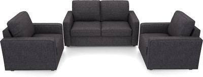 

Urban Ladder Apollo Compact Fabric 2 + 1 + 1 Steel Sofa Set