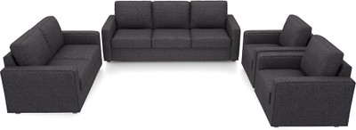 

Urban Ladder Apollo Compact Fabric 3 + 2 + 1 + 1 Steel Sofa Set