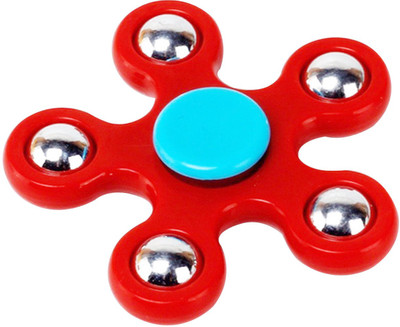 

AllExtreme Fidget Hand Spinner High Speed and Smooth Rotation Stress Reducer for ADD, ADHD, Anxiety, and Autism PBS-13(Red)