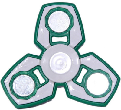 

Montez 3 Leave Metal Tip Fidget Hand Spinner Toy (green)(Multicolor)