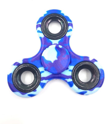 

24x7eMall Premium Camouflage Fidget PVC Hand Spinner, EDC Toy, Tri-Spinner ~ Ultra Speed Adult Funny Anti Stress Toys(Multicolor)