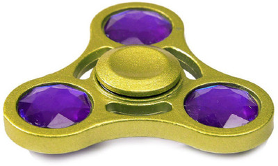 

AllExtreme Fidget Hand Spinner High Speed and Smooth Rotation Stress Reducer for ADD, ADHD, Anxiety, and Autism PBS-16(Gold)
