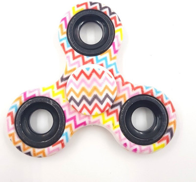 

24x7eMall Premium Fidget PVC Hand Spinner, EDC Toy, Tri-Spinner ~ Ultra Speed Adult Funny Anti Stress Toys(Multicolor)