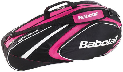 

Babolat Club Line X 6 Kit Bag(Pink, Kit Bag, Black;pink
