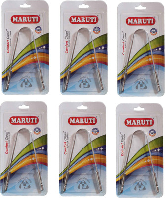 

Maruti Steel Tongue Cleaner(Pack of 6)