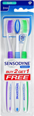 

Sensodyne Sensitive Soft Toothbrush(Pack of 3)