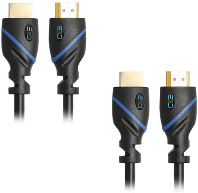 

C&E TV-out Cable High Speed Supports 3D and Audio Return 25 Feet, 2 Pack(Black, For Xbox, 7.62 m)