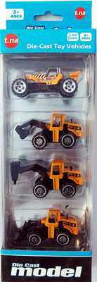 

Rean Die Cast Model Metal Toy Vehicles(Yellow, Black, Grey), Black;grey;yellow