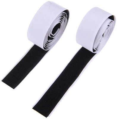 

Vardhman Vardhman Strong self adhesive backing hook & loop touch fastner, ( Black ), 5 mts pack ,20mm width Stick-on Velcro(Black)