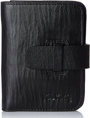 

Pierre Cardin Men Black Genuine Leather Wallet(1 Card Slot)