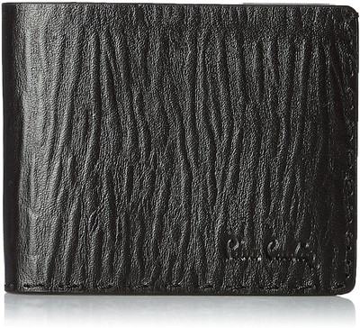 

Pierre Cardin Men Black Genuine Leather Wallet(4 Card Slots)