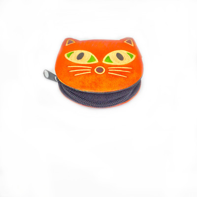 

More Bangla Women Orange Genuine Leather Wallet(2 Card Slots)