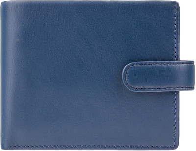 

Visconti Men Yellow Genuine Leather Wallet(6 Card Slots), Blue & mustard
