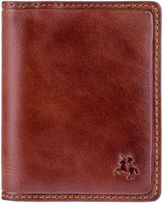 

Visconti Men Tan Genuine Leather Wallet(16 Card Slots)