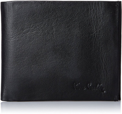 

Pierre Cardin Men Black Genuine Leather Wallet(3 Card Slots)