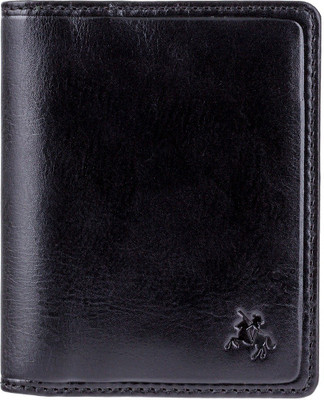 

Visconti Men Black Genuine Leather Wallet(16 Card Slots)