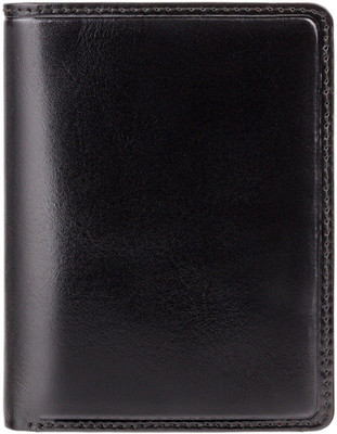 

Visconti Men Black Genuine Leather Wallet(9 Card Slots), Black & red