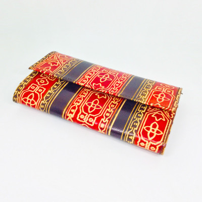 

More Bangla Women Red Genuine Leather Wallet(2 Card Slots)