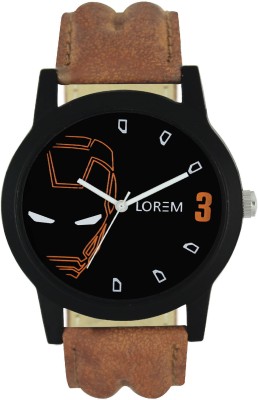 LOREM LR04 IRONMAN Designer Brown Watch  - For Men   Watches  (LOREM)