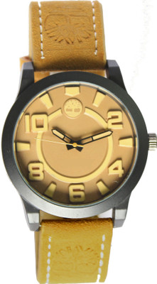 

E-DEAL Full Brown Emboss Dial Men's Watch-EDMW0024 Watch - For Men