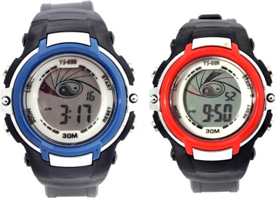 CREATOR Magic Back Light Dial Sports Combo Watch  - For Boys & Girls   Watches  (Creator)