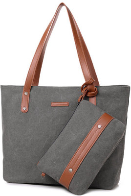 

PFERD Handbag With Pouch Shoulder Bag(Grey, 10 L)