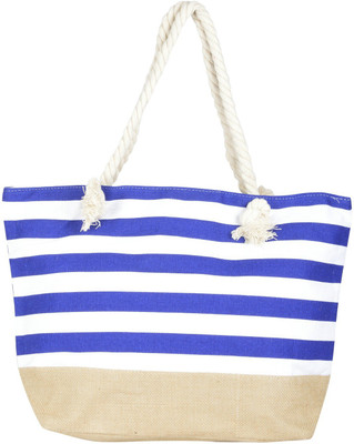 

PFERD Women's Tote Shoulder Bag(Blue, White, 5 L)