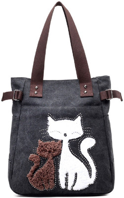 

PFERD Canvas Shoulder Bag(Black, 10 L)