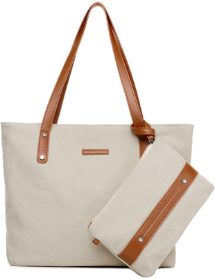 PFERD Handbag With Pouch Shoulder Bag(Beige, 10 L)