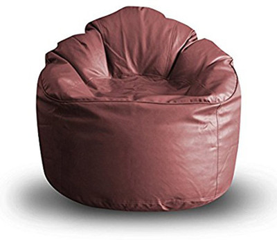 

Akhilesh Bean Bags & Furniture XXXL Bean Chair Cover (Without Beans)(Brown)