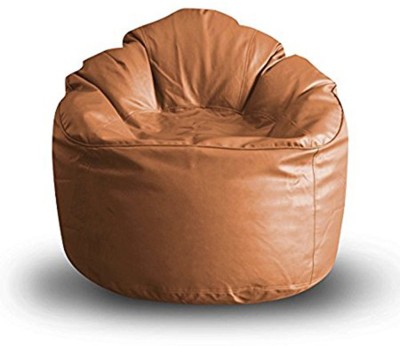 

Akhilesh Bean Bags & Furniture XXXL Bean Chair Cover (Without Beans)(Brown)