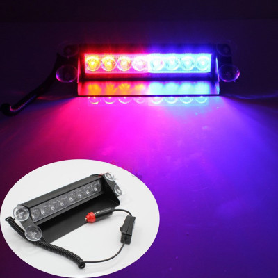 

A2D Car Police Style Lights RED & BLUE-Toyota Corolla Car Fancy Lights(Multicolor)