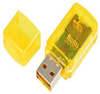 

Microsolution Infotech UBON CR-369 Micro SD Card Reader(Yellow)