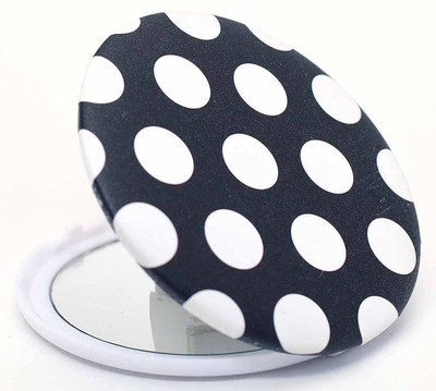 

Color Fever Dual Magnifying Compact Mirror (Black)